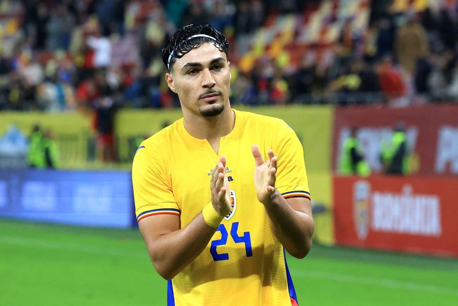Lisav Eissat, in the Romania - Moldova friendly. Photo: Ionuț Iordache, GSP Andrei Nicolescu dashed the hopes of Dinamo fans: