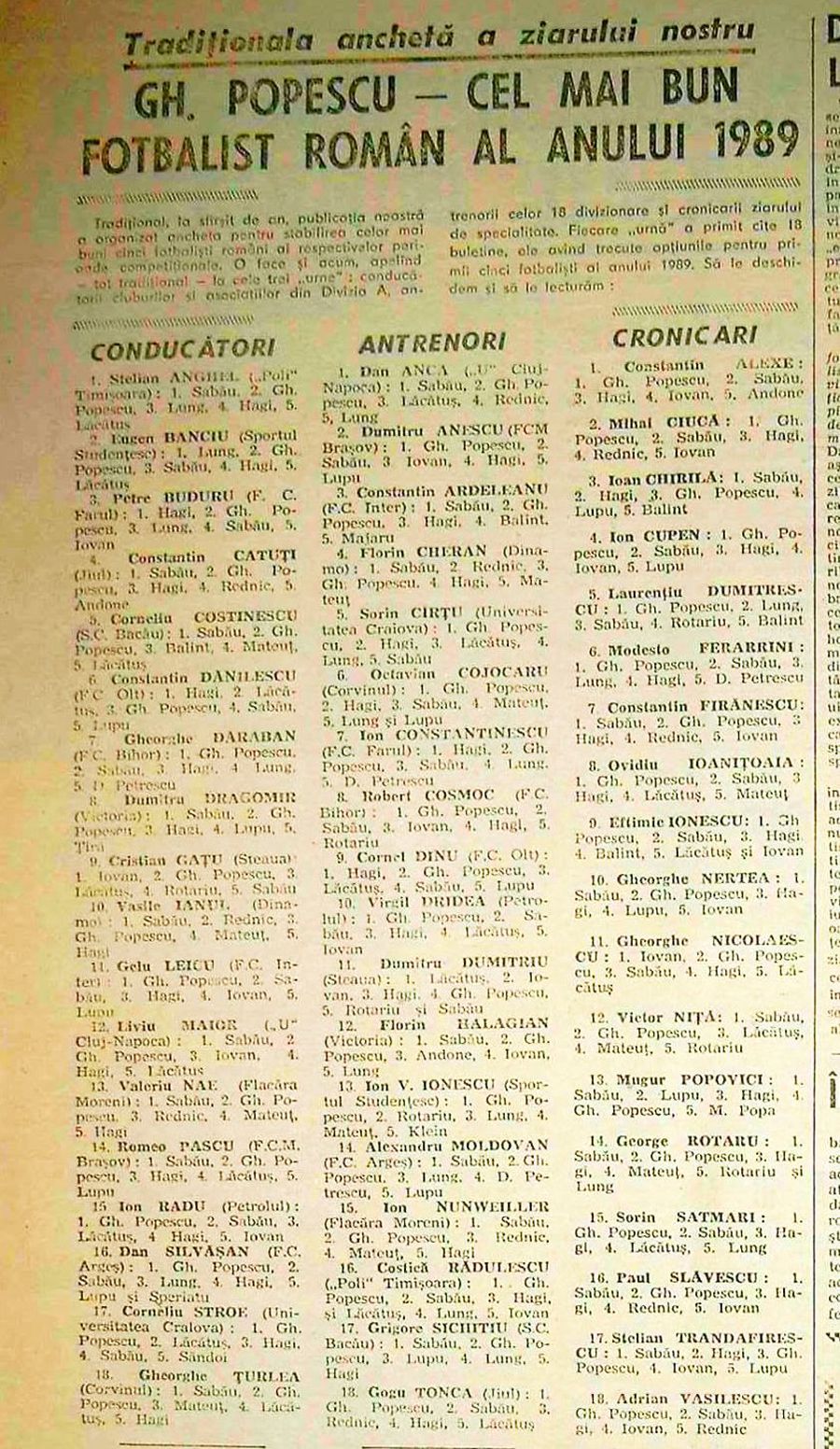 Gică Popescu: 
