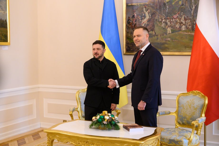 The Ukrainian president met on Friday in Warsaw with Karol Nawrocki, the head of the Polish state.