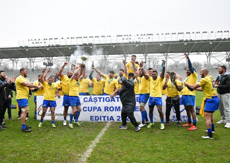 SCM USV Timișoara beat CSM Știința Baia Mare 18-11 in the Romanian Cup final PHOTO Cristi Preda
