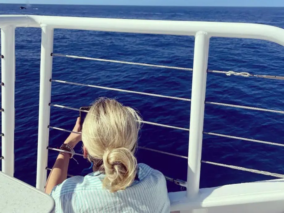 I went whale watching with the Pacific Whale Foundation in Maui, Hawaii