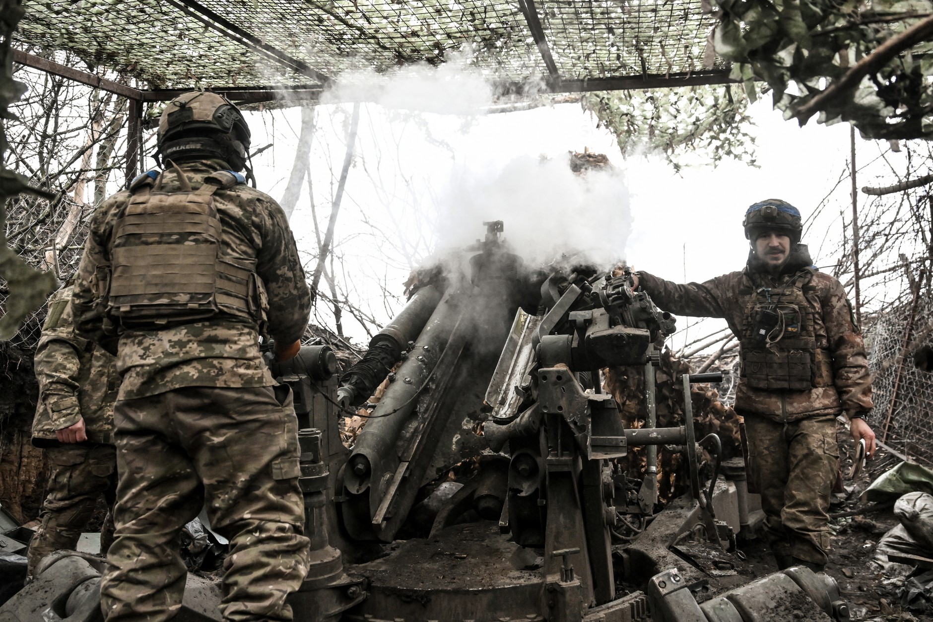 Actions of Ukrainian soldiers on the front, Dnipropetrovsk Oblast, December 25, 2025.