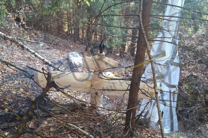Police union, about the drone found in a forest in Argeş: 