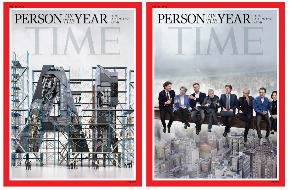"Man of the year" according to TIME 2025, it is not one, but several people, the so-called AI architects. Among them is Sam Altman, head of OpenAI