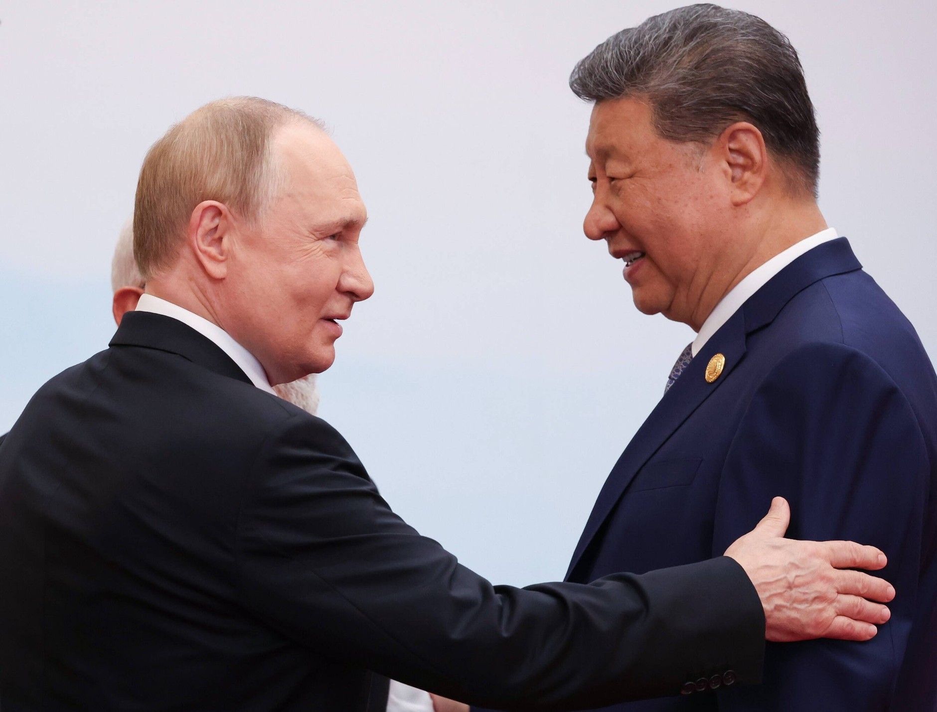 Vladimir Putin, president of Russia, and Xi Jinping, leader of China. Tianjin, September 1, 2025