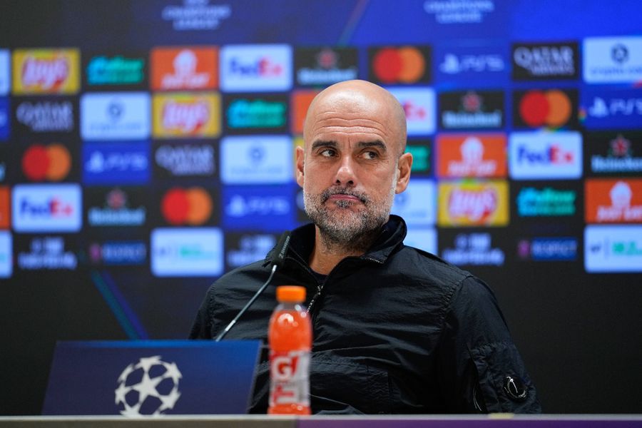 Pep Guardiola at the press conference before the match between Real Madrid and Manchester City / Imago Images Real Madrid - Manchester City, in the 6th stage of the Champions League » Probable teams: Kylian Mbappe is uncertain + the best odds