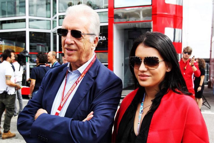 Piero Ferrari and Romina, photo: Imago