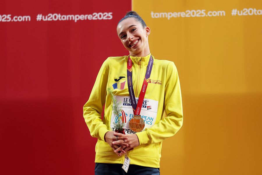 Ștefania Uță, nominalizată de Federația Europeană de Atletism pentru un premiu/Foto: Getty Images Ștefania Uță este „Promisiunea anului” GSP » Atleta din Vâlcea scrie istorie pentru România: „Să vă setați un obiectiv și să sacrificați totul pentru el”