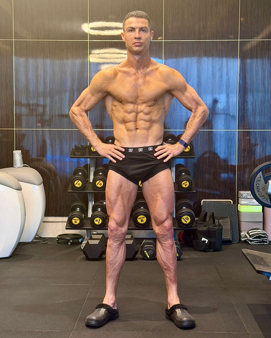 Cristiano Ronaldo / photo: instagram @cristiano At almost 41 years old, Cristiano Ronaldo shows an impressive physical shape
