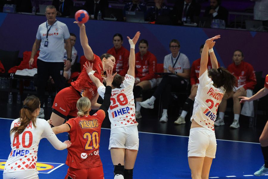 Alisia Boiciuc, 3 goals against Croatia/Photo: Ionuț Iordache (GSP) Alisia Boiciuc, nominated for the World's