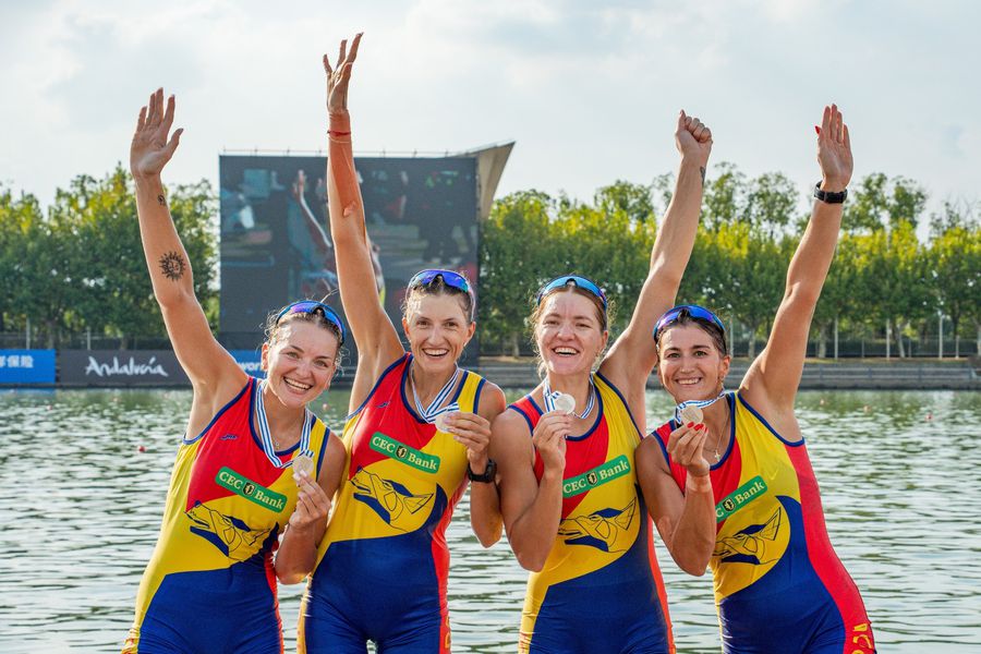 4-frame boat (f) - Gianina Juncănariu, Amalia Bereș, Adriana Adam, Ancuța Bodnar Photo: FR Canotaj/Balint Czucz Three finalists for Romania at the World Rowing awards for 2025, including the crew and coach of the year » What Dorin Alupei says