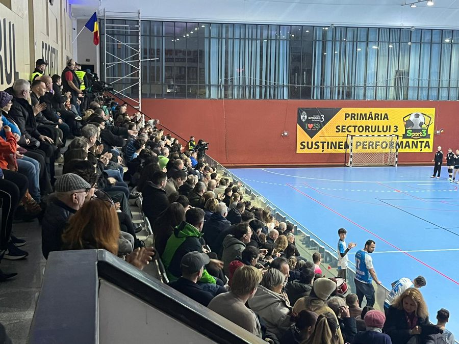 CSM Bucharest – HC Zalău, in the Flower League » With Bojana Popovic in the stands, the 