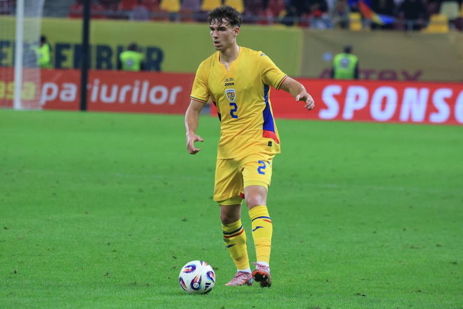 Kevin Ciubotaru, in Romania - Moldova, friendly on the National Arena/ photo Ionuț Iordache (GSP) The footballer who is very close to FCSB has already impressed Mihai Stoica: