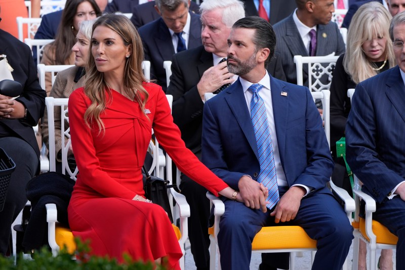 VIDEO Donald Trump announced that his eldest son is engaged to Bettina Anderson