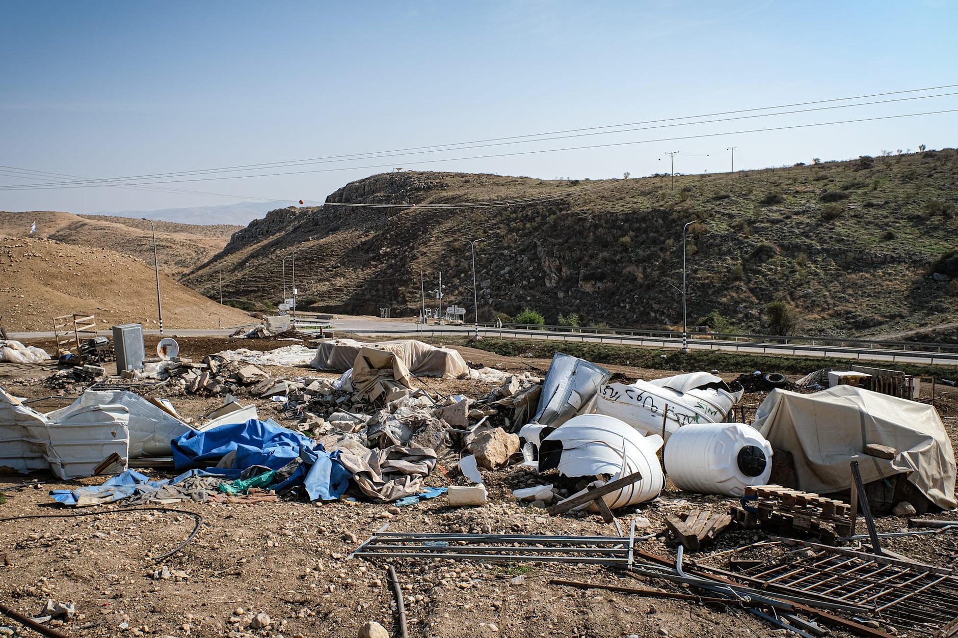 The town of Meitije razed to the ground
