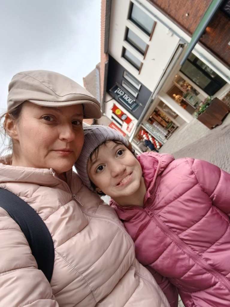 Erica and her mother / Photo: Personal archive