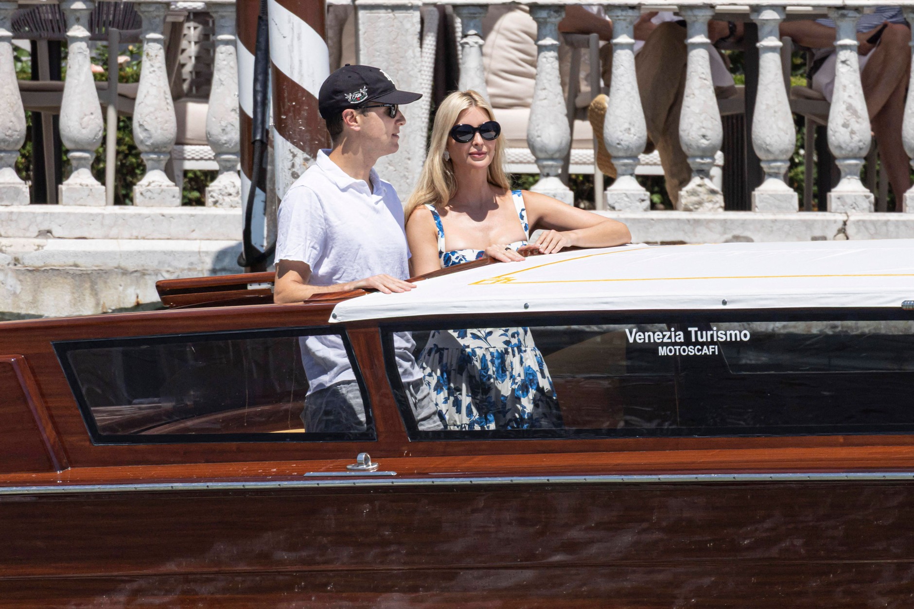 Ivanka Trump and Jared Kushner, Venice, Italy, June 28, 2025. 