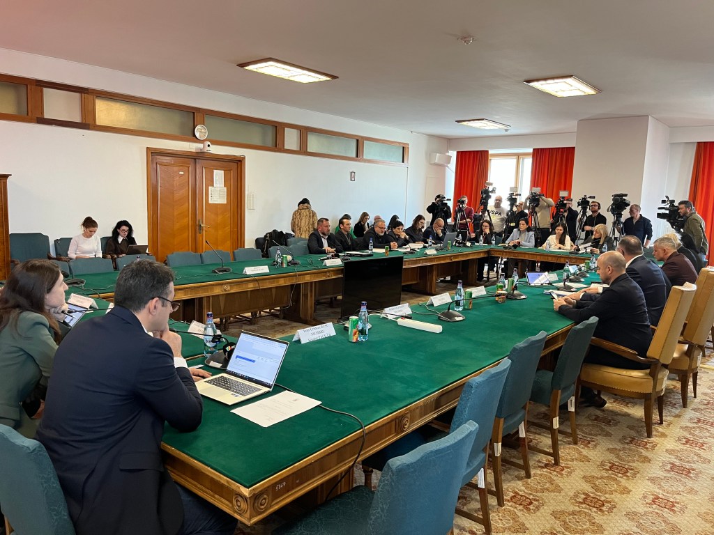 Meeting with scandal between PSD and USR. Photo: HotNews / David Leonard Bularca