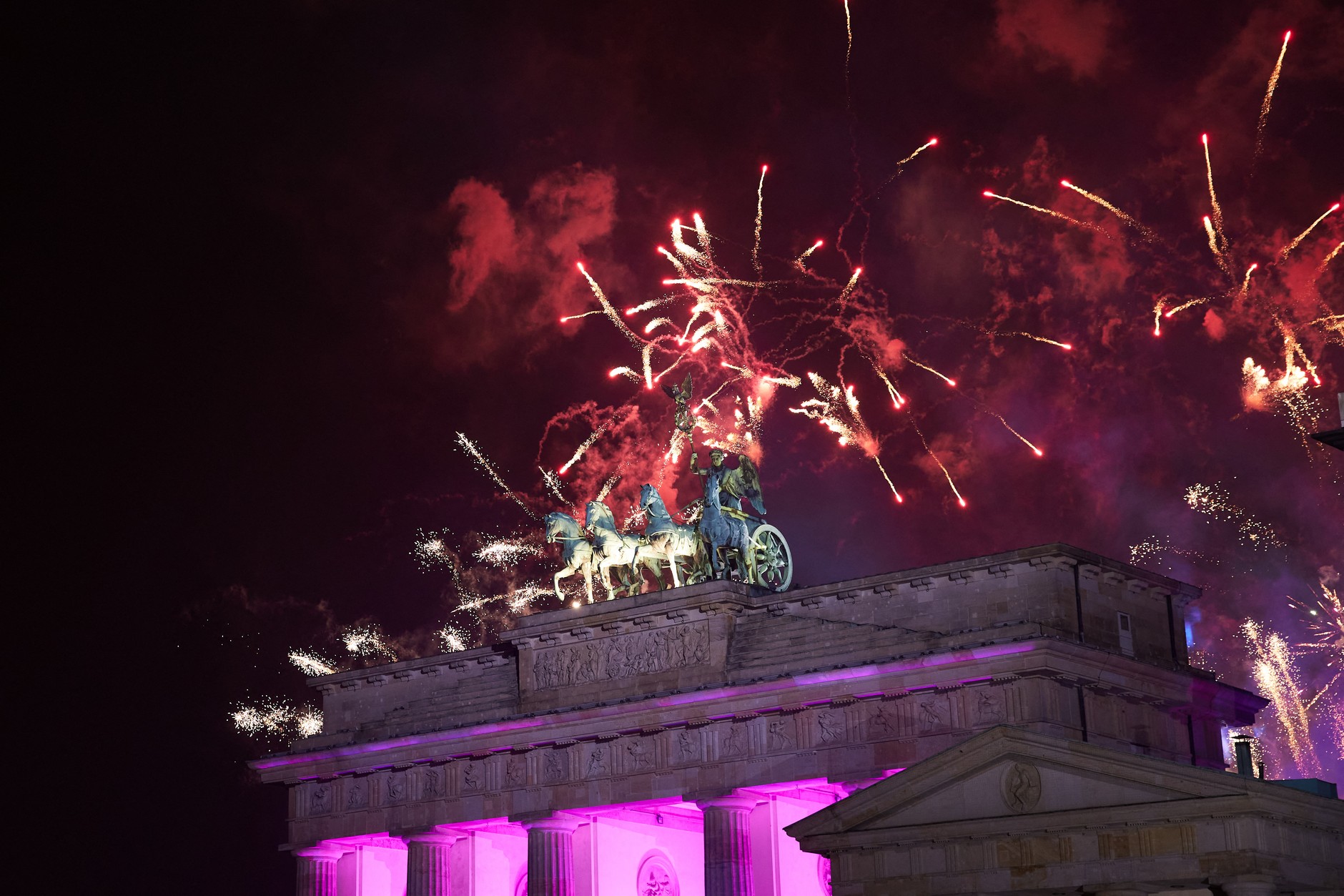 New Year's Eve in Berlin, December 31, 2024