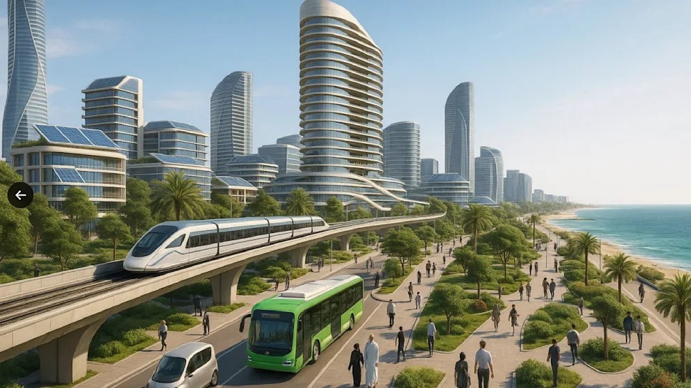 "Smart city" Gaza in the future according to the plans of the American government