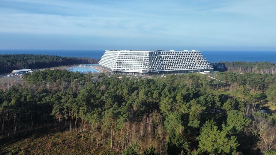 It is still unclear when the hotel may open
