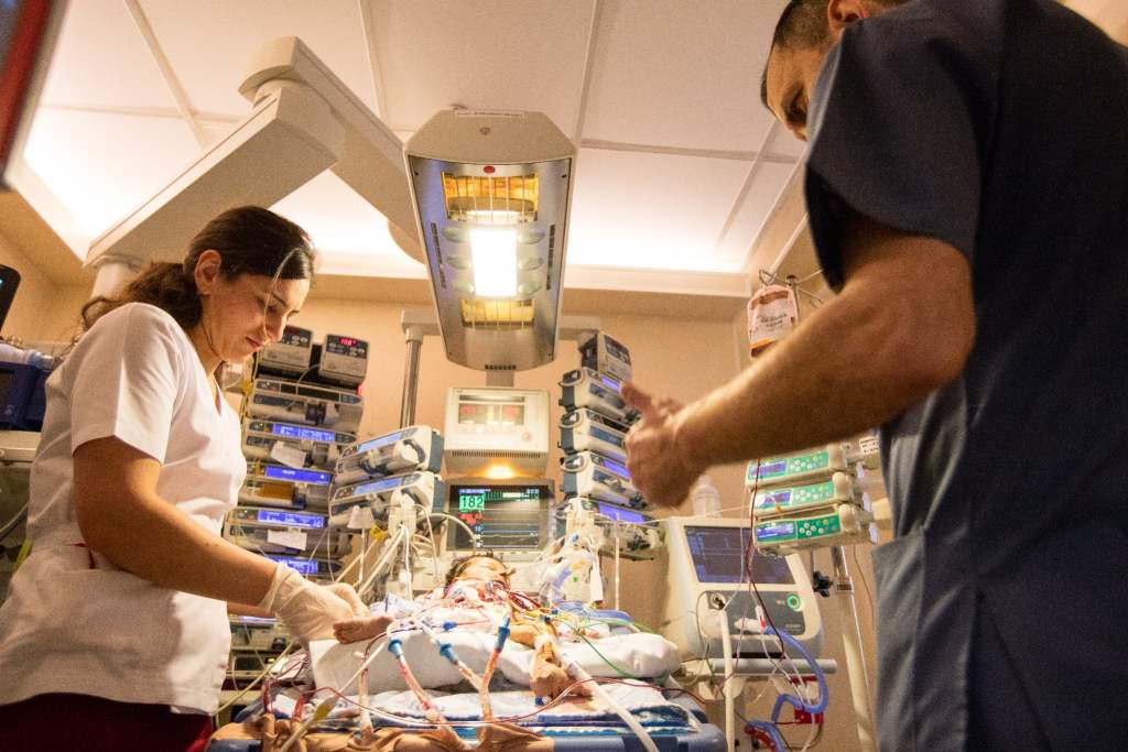ATI newborn section at
