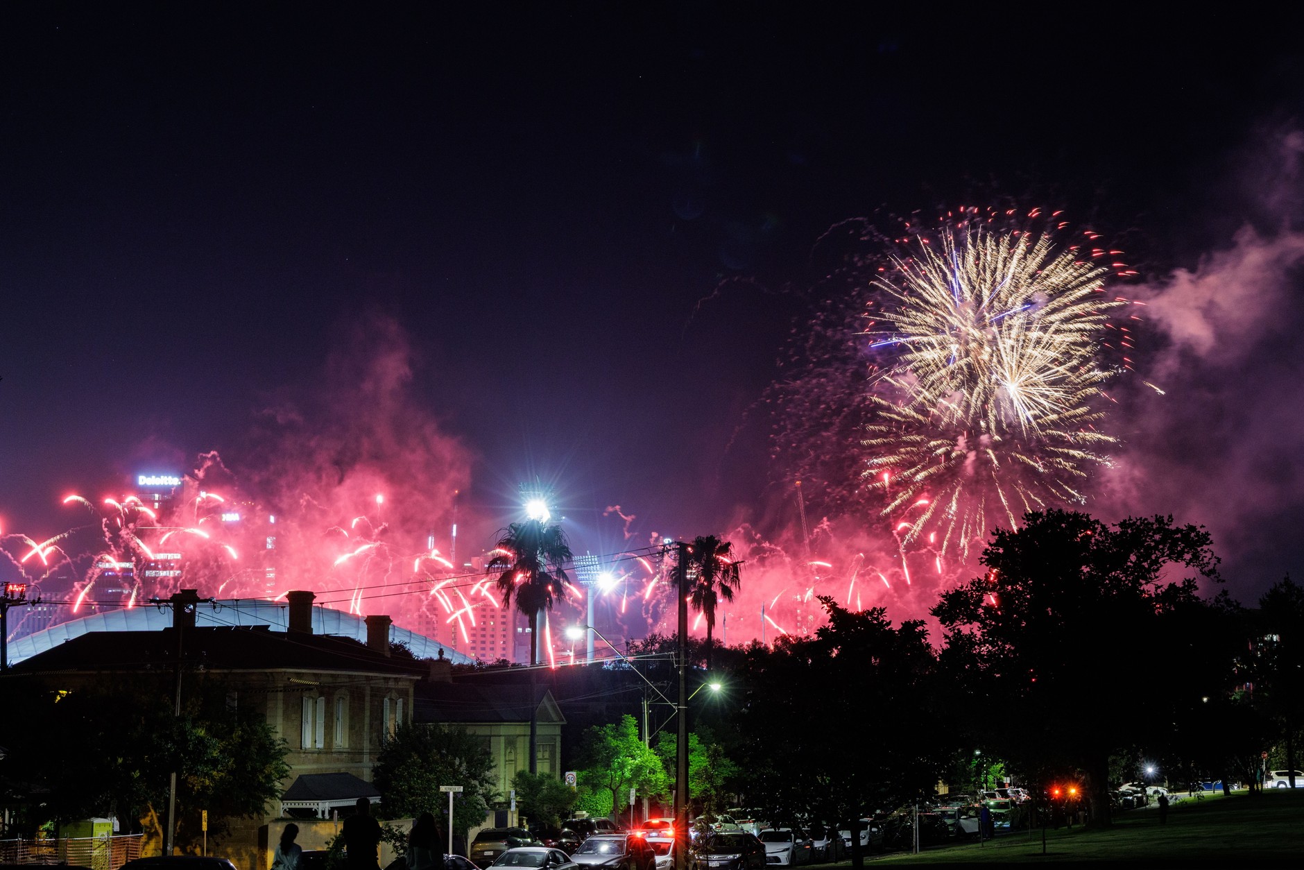 New Year in Australia (Adelaide)