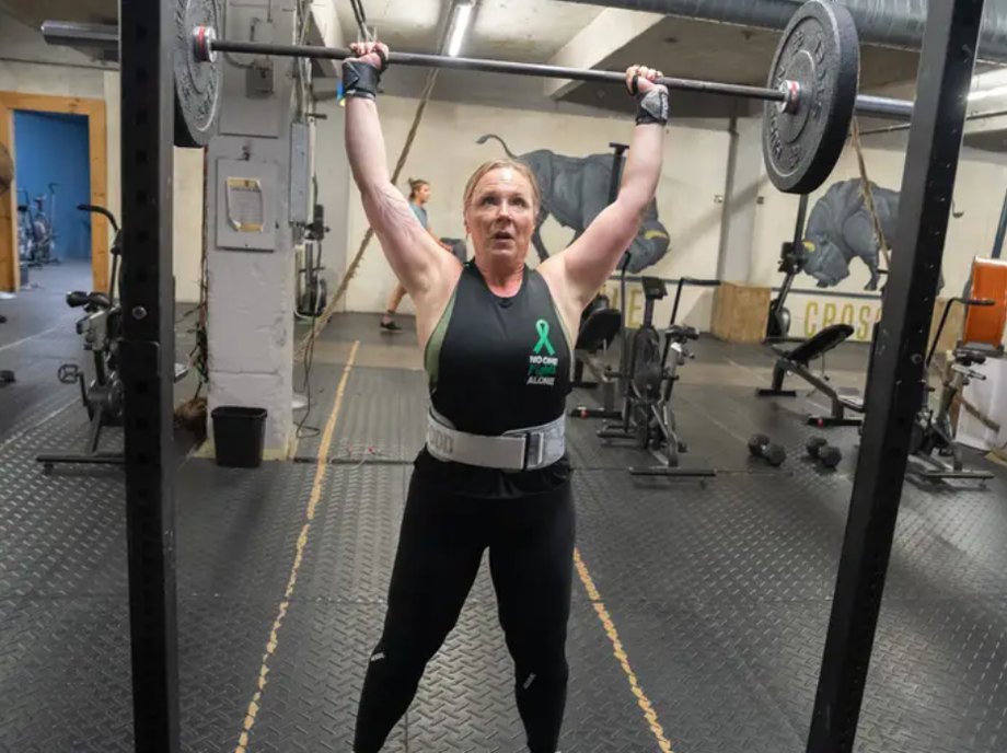 Dr. Holtan said her training plan is based on a specific rep range for four to six weeks, after which she takes a break to rest.