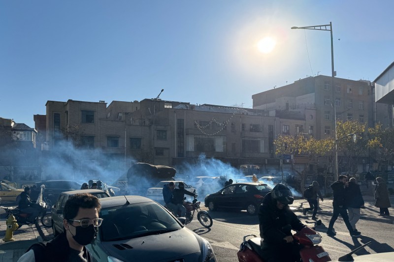 The Iranian currency collapsed, spontaneous protests broke out in Tehran and other major cities. Those who played a crucial role in the Islamic revolution also took to the streets