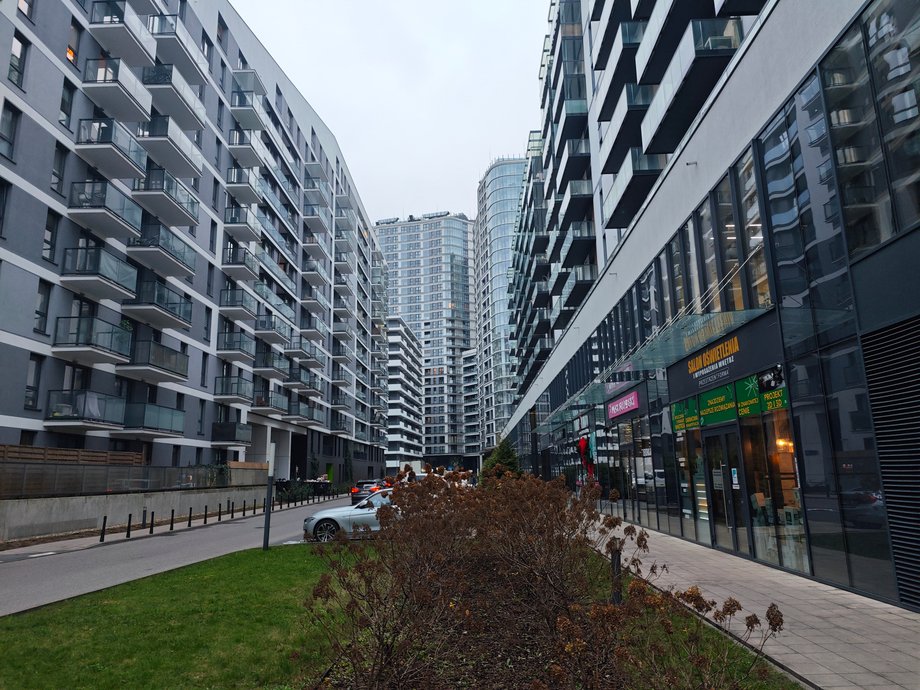 View of the famous housing estate