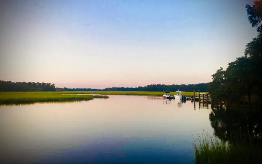 Sunset on Brays Island, South Carolina