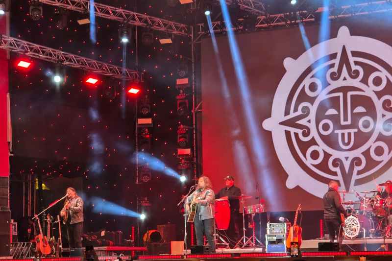 VIDEO Justice-related message at the concert at the Christmas Fair in Constituției Square