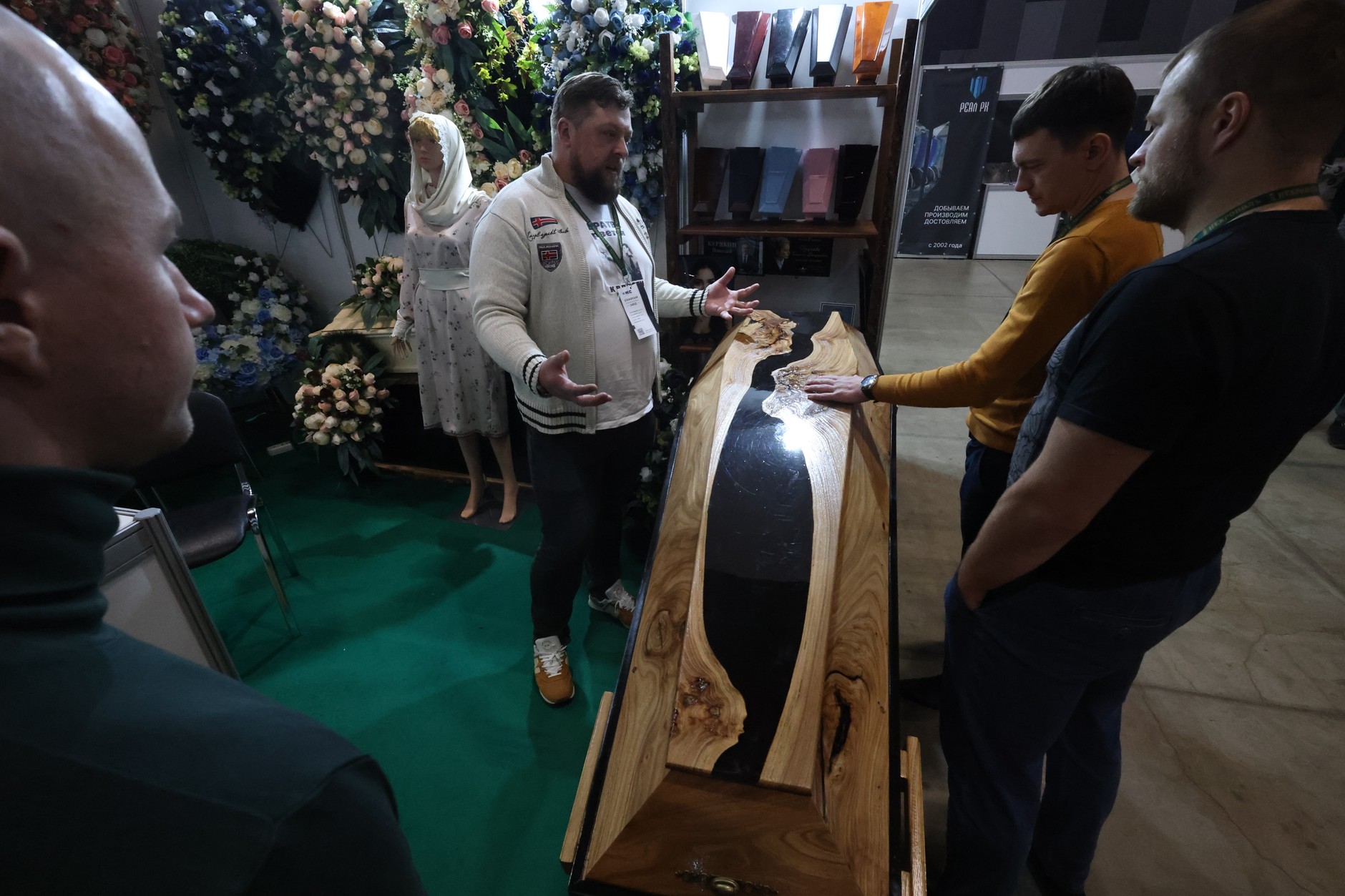 Funeral fair in Moscow, November 29, 2025