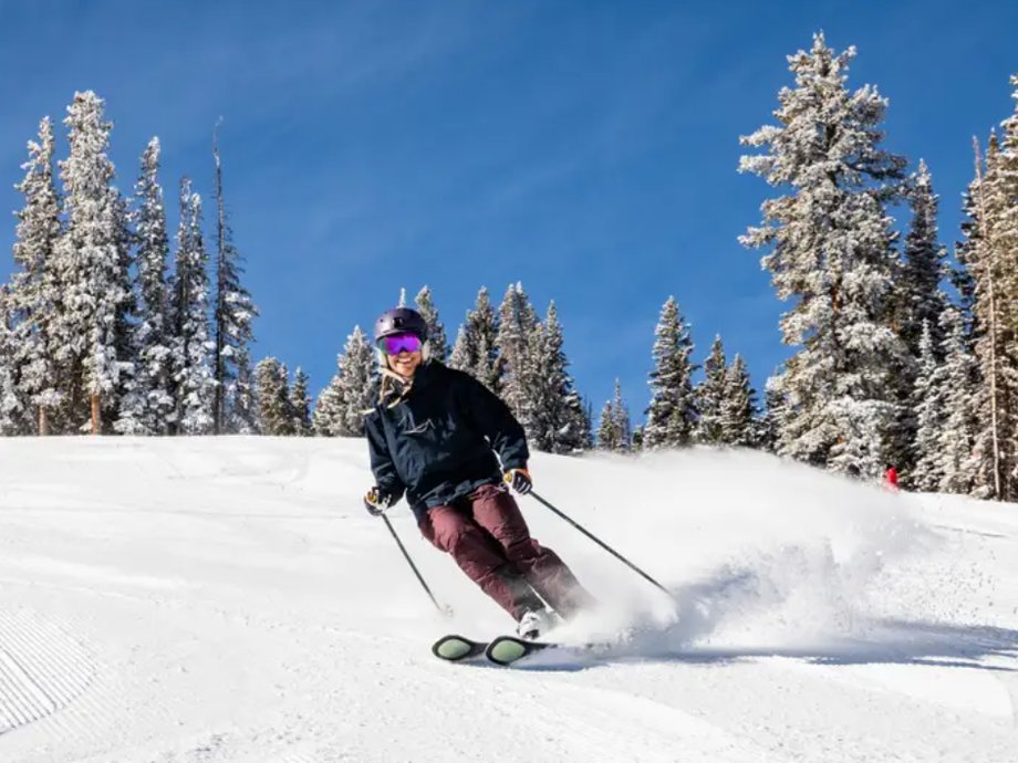 On my last trip to Aspen, I skied down Ajax Mountain