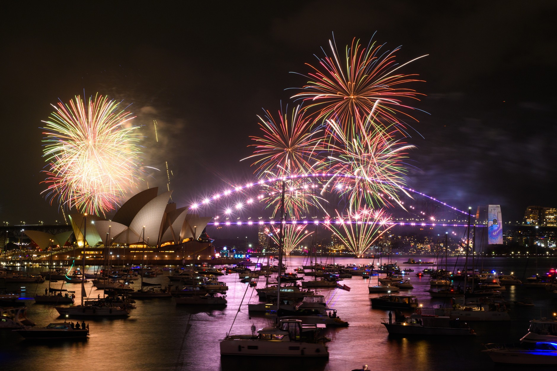 New Year in Australia (Sydney)