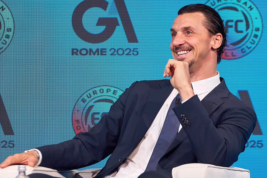 Zlatan Ibrahimovic. Photo: Instagram Zlatan Ibrahimovic's youngest son has signed with the Serie A outfit