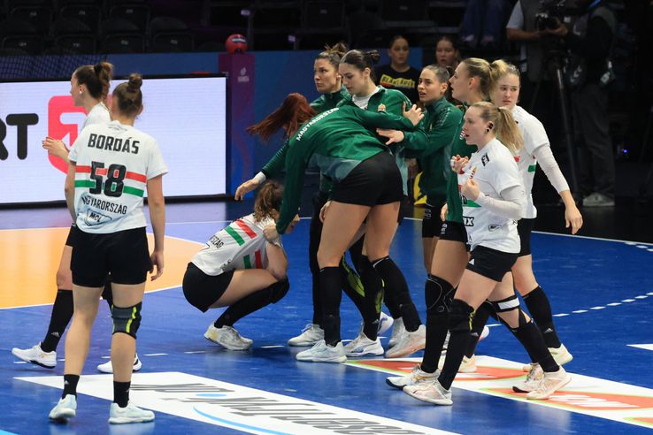 Moments from the end of the match Hungary - Japan 26-26 PHOTO: Ionuţ Iordache (GSP)