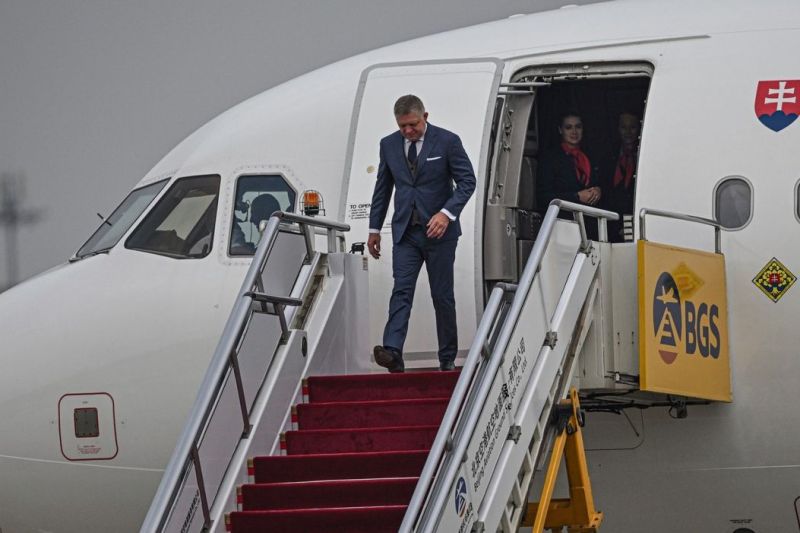 Robert Fico's plane, involved in an accident at Brussels airport. Slovak Prime Minister: