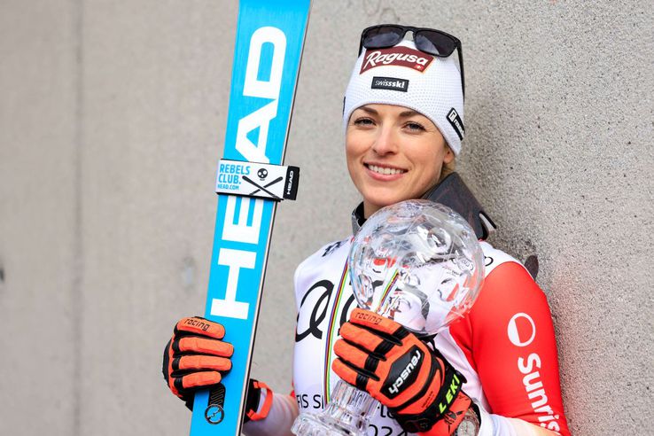 Lara Gut-Behrami, winner of the Crystal Globe 2024 Photo: Imago