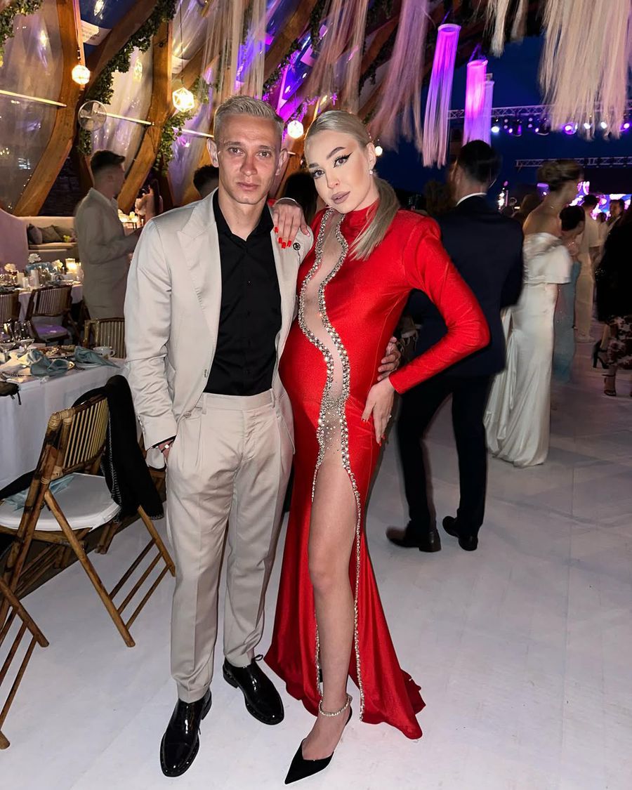 Valentin Costache with his wife Former hope, lost in anonymity, came back in force in 2025: