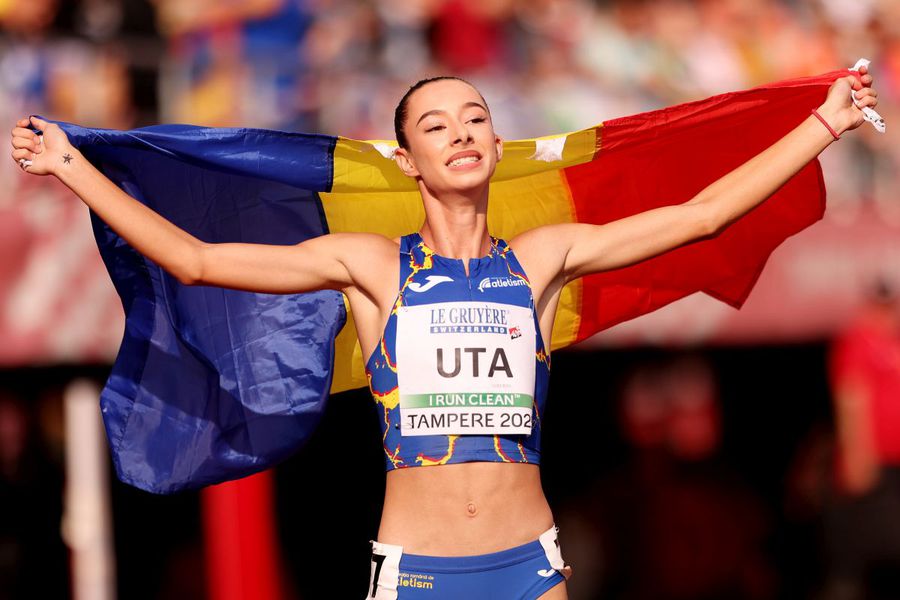 Ștefania Uță, campioană europeană U20 la 400 m garduri/Foto: Getty Images Ștefania Uță este „Promisiunea anului” GSP » Atleta din Vâlcea scrie istorie pentru România: „Să vă setați un obiectiv și să sacrificați totul pentru el”