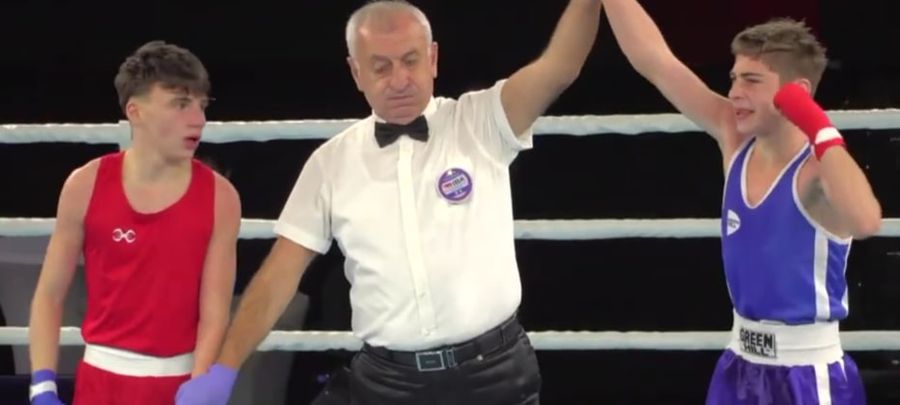 Şerban Stoica crossed a road with many obstacles between the sad experience with his family in England and the title of Balkan boxing champion in November 2024. Photo: youtube capture The kid with golden fists from Romanian boxing: