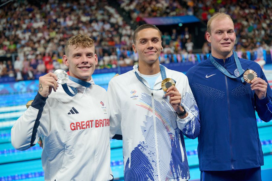 David Popovici, Olympic GOLD in 200 meters free - Olympic Games 2024 - photo: Raed Krishan / GSP David Popovici, invited by the royal family to Monte Carlo, gave an interview to Monaco TV: