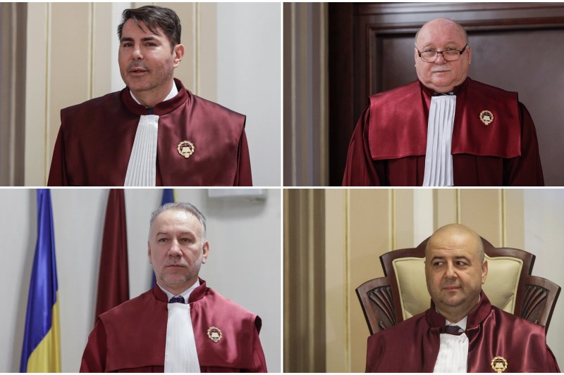 Gheorghe Stan (top left), Cristian Deliorga (top right), Bogdan Licu (bottom left), Marian Busuioc (bottom right) Photo: Inquam Photos