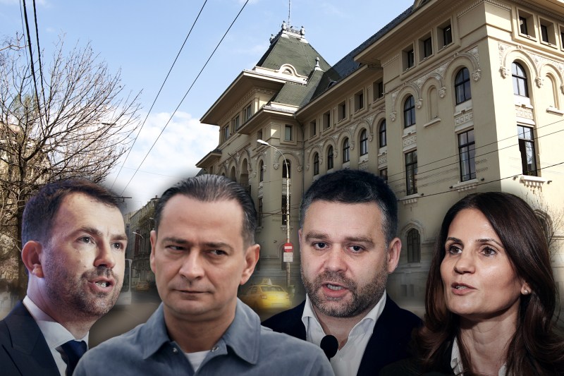 Cătălin Drula, Daniel Băluță, Ciprian Ciucu and Anca Alexandrescu. Photo: Inquam Photos, Dreamstime. Collage: Ion Mateș