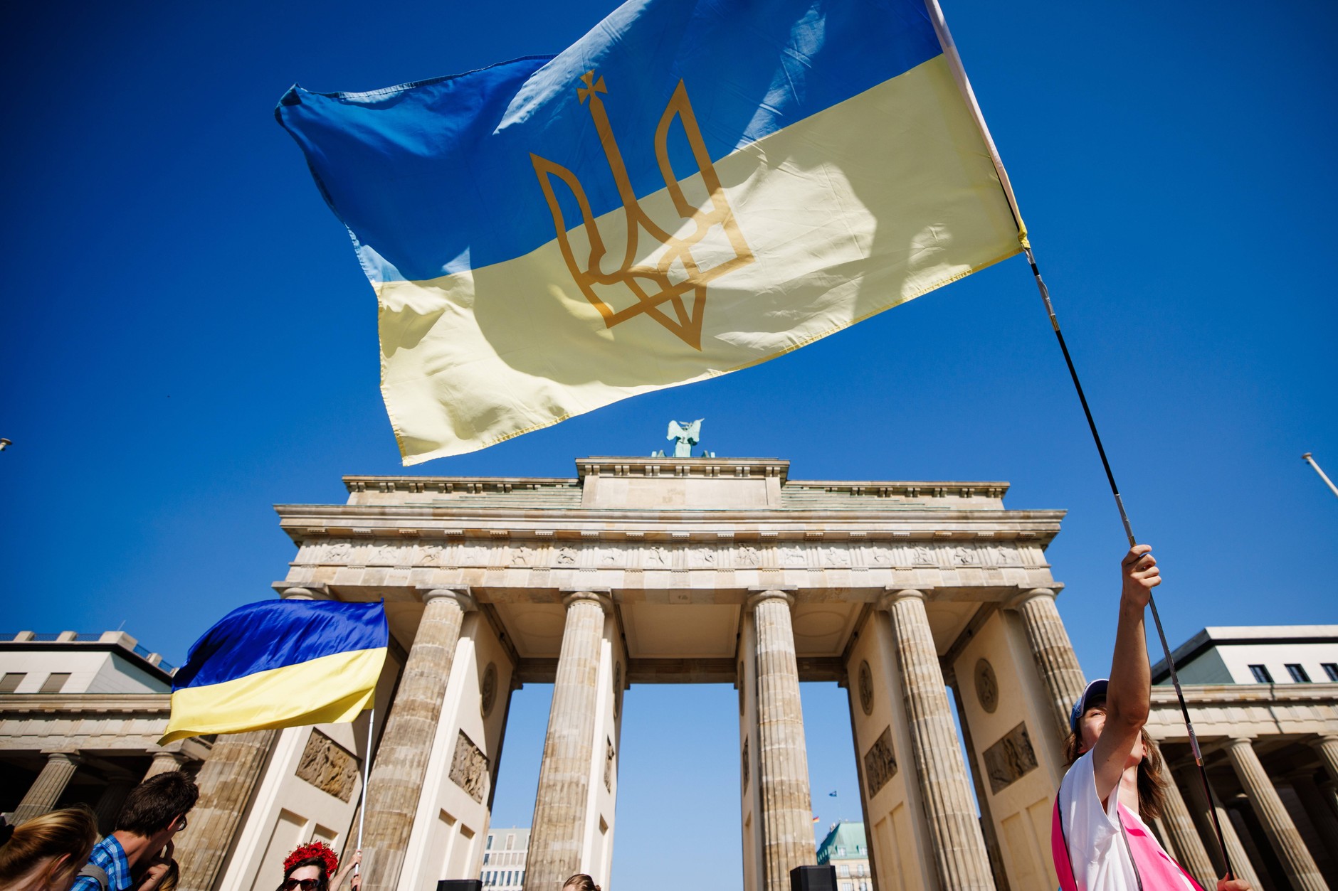 Ukrainian Independence Day celebrations in Berlin, Germany, August 24, 2024.