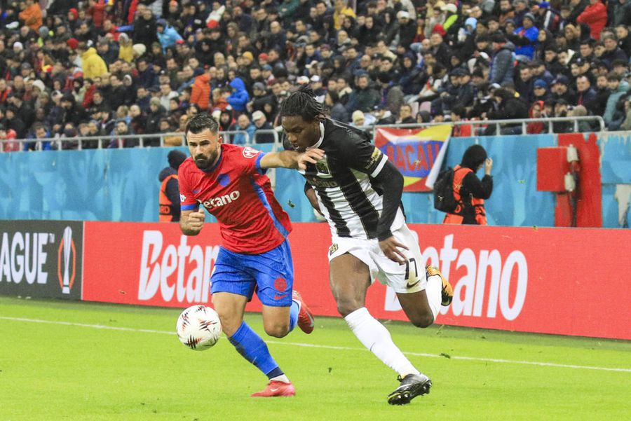 Valentin Crețu, in FCSB - Young Boys // photo: Imago Images