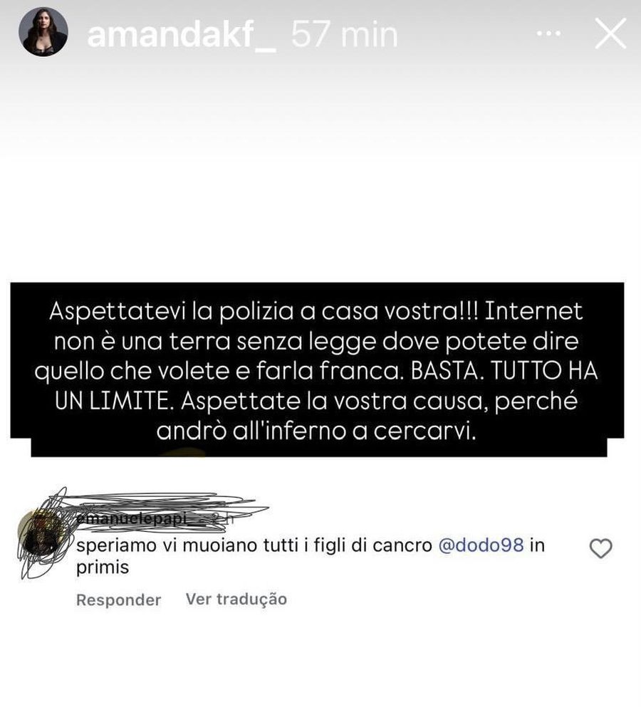 Abominable reactions to Fiorentina players: