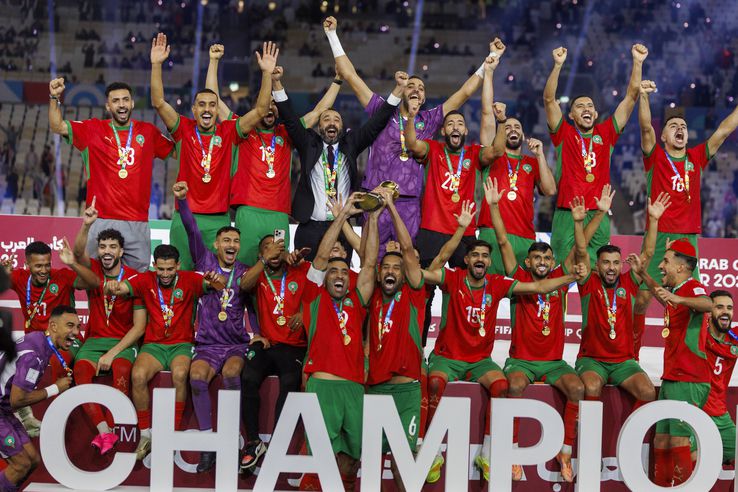 Morocco won the Arab Cup 2025, score 3-2 (2-2 after 90 minutes) in the final with Jordan // PHOTO: Imago Images