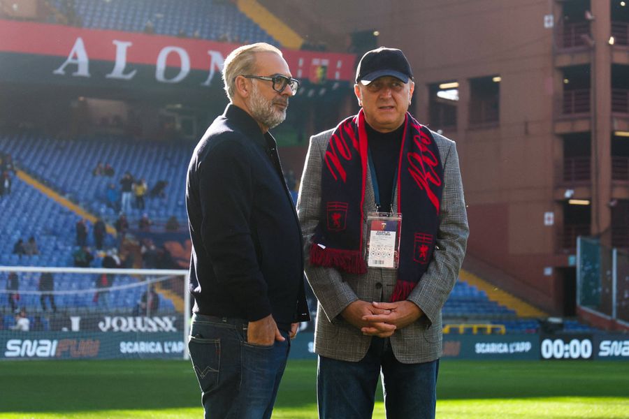 Dan Şucu / Imago Images A year after he took over Genoa, Dan Șucu took stock: